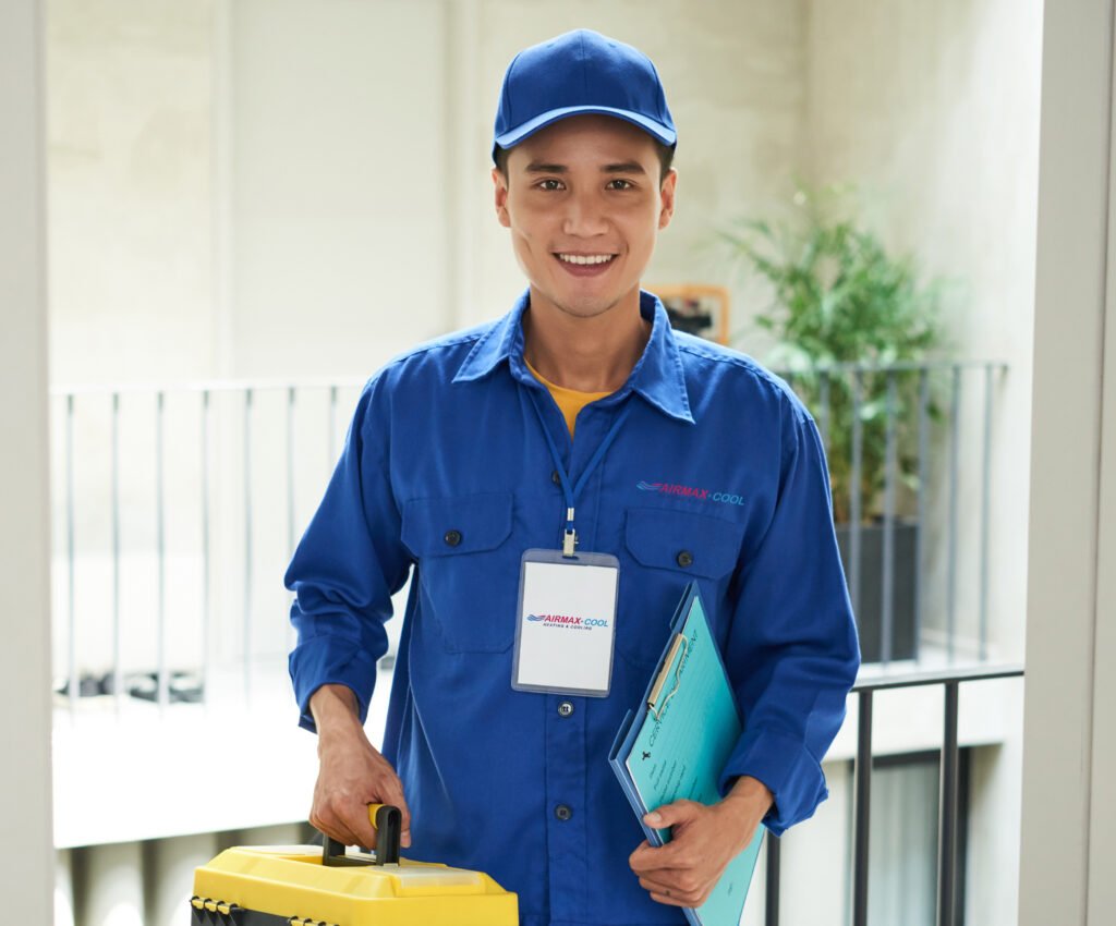 Cheerful handyman